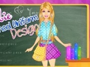 Jocuri cu barbie designer de uniforma scolara