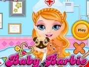 Jocuri cu doctor veterinar bebelusa barbie