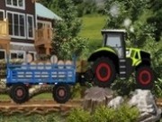 tractor de carat lemne