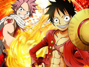 bataie intre fairy tail si one piece
