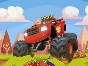 Jocuri cu camioane monstru in curse cu legume