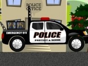 camioneta politie transporta minionii