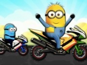 Jocuri cu curse motociclete cu minionii