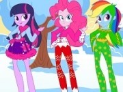 fetele equestria in moda de iarna