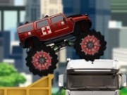 monster truck pentru echipa medicala