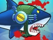 Jocuri cu rechinul cu mitraliera