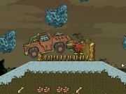 taramul zombiilor distrus de camioane masini
