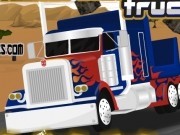 Jocuri cu transfomers curse cu camionul optimus prime